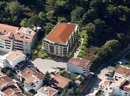 Jednosoban stan 50.43m2 u Novom Stambenom Kompleksu u izgradnji, Budva – Babin Do