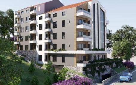 Jednosoban stan 48.48m2 u Novom Stambenom Kompleksu u izgradnji, Budva – Babin Do