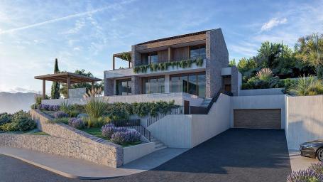 Luksuzna vila u ekskluzivnom naselju The Peaks – Golf Residences, Luštica Bay, sa panoramskim pogled
