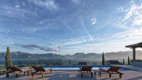 Luksuzna vila u ekskluzivnom naselju The Peaks – Golf Residences, Luštica Bay, sa panoramskim pogled