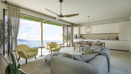 Jednosoban apartman sa pogledom na golf i more – 105.45m², Luštica Bay (mogućnost odloženog plaćanja