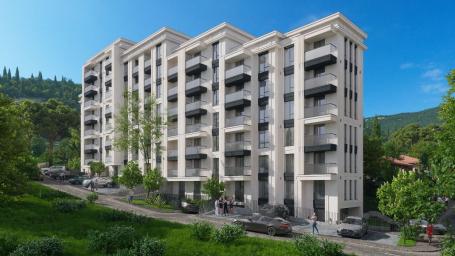 Dvosoban stan 77.57m² u ekskluzivnom kompleksu u izgradnji, na atraktivnoj lokaciji – Bečići