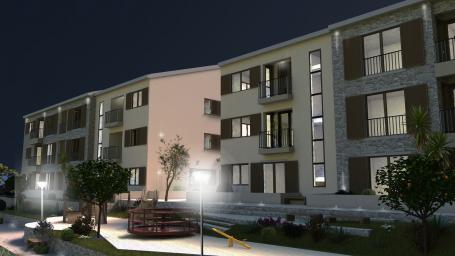 Dvosoban stan 62.79m² u luksuznom kompleksu Palazzo Jaz sa bazenom – Kovačko Polje, Kotor (Mogućnost