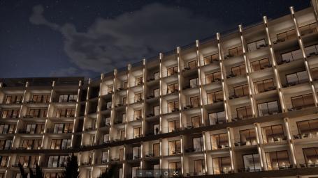Prodaja jednosobnog stana 56 m² u ekskluzivnom stambenom kompleksu u Rafailovićima – prvi red do mor