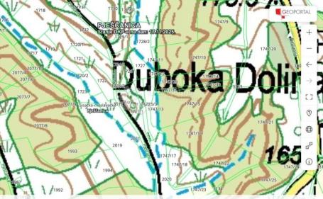 Livada s potočićem