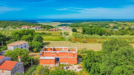 Brtonigla okolica! Luksuzna vila sa prekasnim pogledom na more!