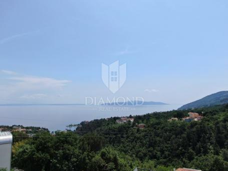 Opatija, okolica, građevinsko zemljište sa prekrasnim pogledom na more