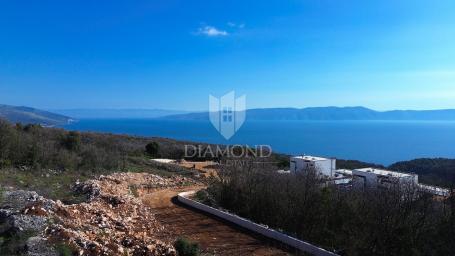 Labin, Rabac, Baugrundstück mit Meerblick