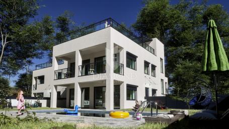 Poreč, moderno prizemlje s privatnim vrtom
