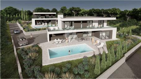 Umag, moderne Villa mit Meerblick!