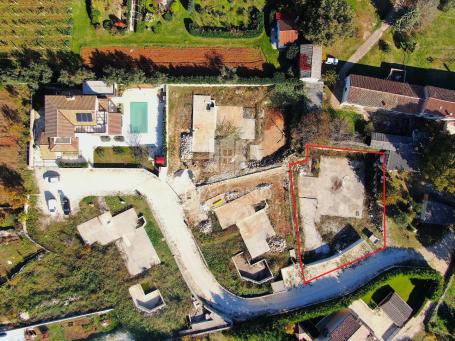 Svetvinčenat, okolica, zemljište sa projektom za Villu