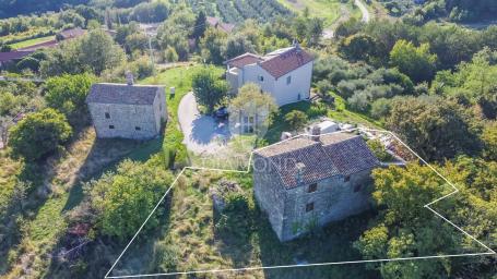 Buje, Umgebung – Einfamilienhaus mit Panoramablick!