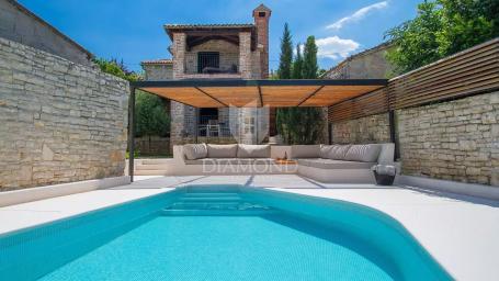 Poreč, Umgebung, Renoviertes Steinhaus mit Swimmingpool