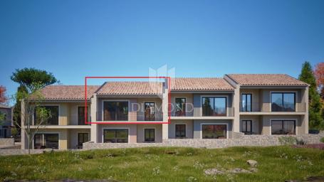 Neue Wohnung in der Nähe von Rovinj mit Balkon und Parkplatz