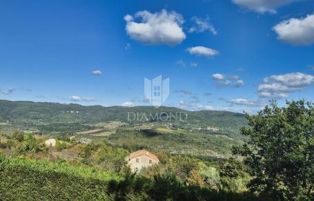Poreč, okolica, zemljište s panoramskim pogledom 