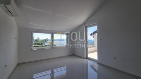 Crikvenica, novogradnja, 56.01m2, 2s+db, terasa, pogled na more