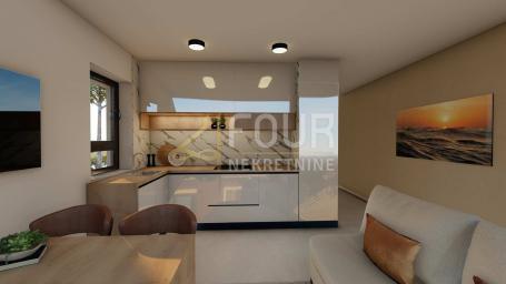 Otok Vir, novogradnja, 47.84m2, 2s+db, blizina mora 