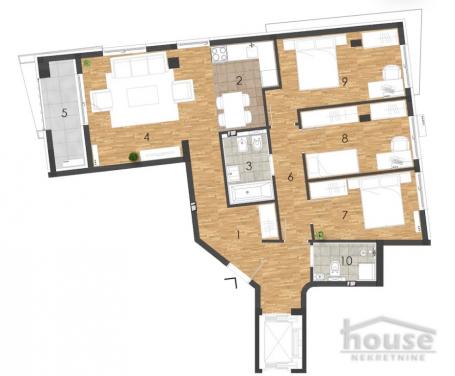 NOVI SAD - ADAMOVIĆEVO NASELJE - 83.00 m2