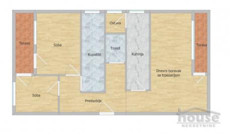 NOVI SAD - NOVA DETELINARA - 83.00 m2