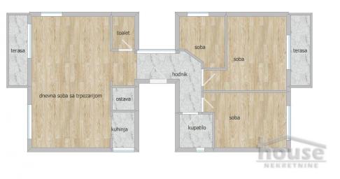 NOVI SAD - SAJLOVO - 86.50 m2