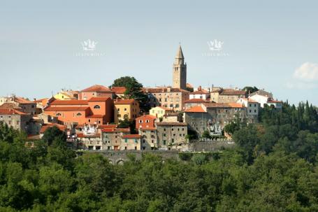 Istra, Raša, Trget, prodaja većeg građevinskog terena, izgradnja vila, građenje doma, vila, investic