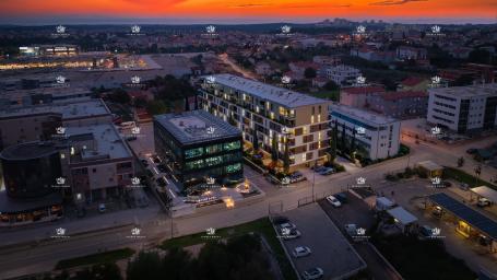 Istra, Pula, Monvidal, prodaja modernog stana na 1. katu s parkirnim mjestom i ostavom, novogradnja,