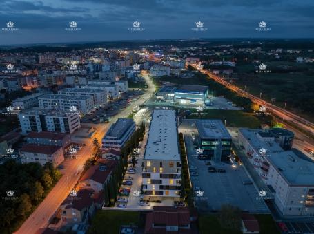 Istra, Pula, Monvidal, prodaja modernog stana na 3. katu s parkirnim mjestom i ostavom, novogradnja,