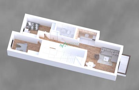 Novi Sad, Telep - Dvoiposoban stan 63 m2 