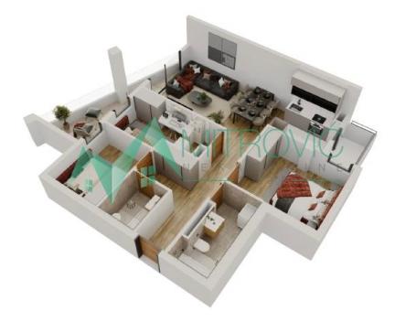 Novi Sad, Salajka - Troiposoban stan80m2 