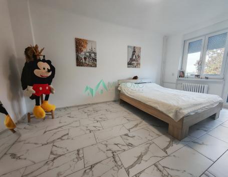 Kej, 63m3. Dvosoban stan sa pogledom na Dunav, renoviran-namešten. 