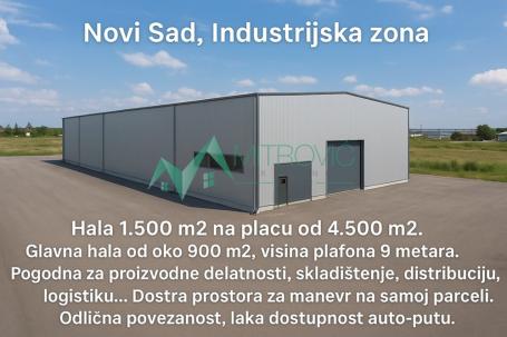 Izdavanje, Poslovni prostor, 1500m2 , Salajka