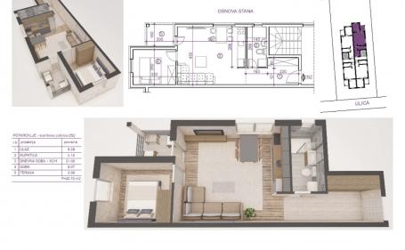 NOVI SAD - ADICE - 44.00 m2