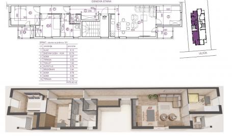 NOVI SAD - ADICE - 75.40 m2