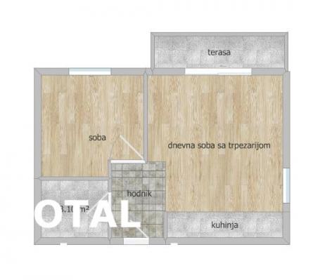 NOVI SAD - SAJLOVO - 43.00 m2