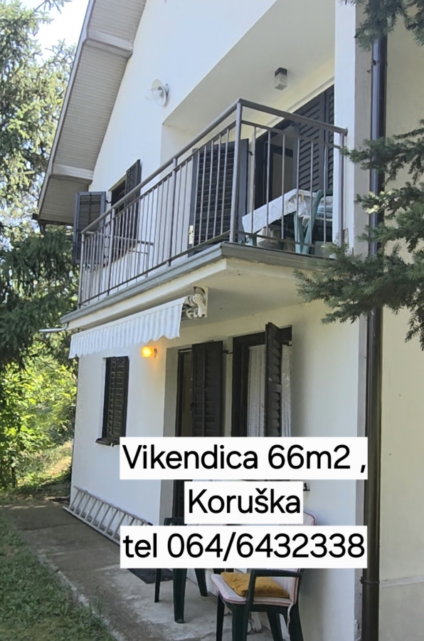 KORUŠKA, SUSEK - ODLIČNA USELJIVA VIKENDICA, SAMO 57000 EUR