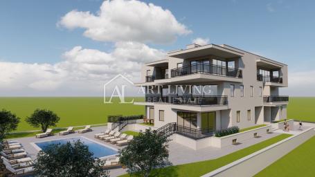Umag, Umgebung – luxuriöse Wohnung mit 3 Schlafzimmern und Gemeinschaftspool