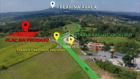 Prodaja, Zemljište, Ripanj, put za tresnju
