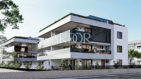 Otok Krk, dvoetažni apartman sa krovnim bazenom