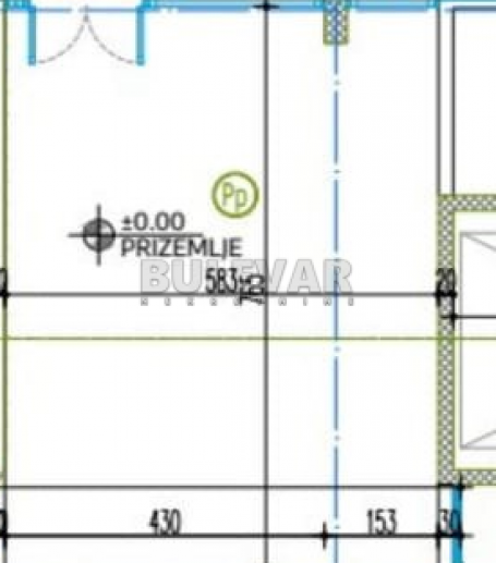 Poslovni prostor, 131 m2, Čair