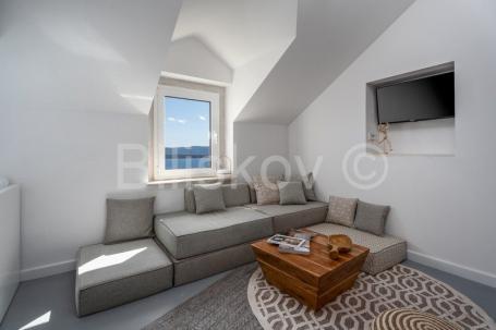 Brač, Murvica stan 20,8 m2, panoramski pogled na more