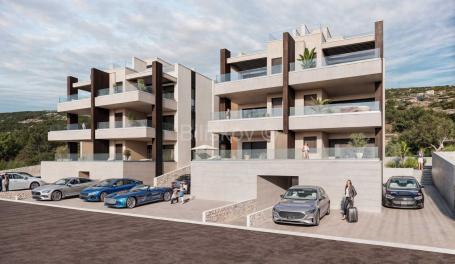Pag, Šimuni, trosoban penthouse moderna luksuzna novogradnja