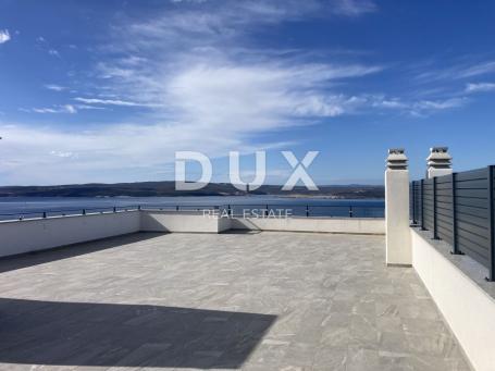 CRIKVENICA, DRAMALJ - Penthause u novogradnji, drugi red do mora