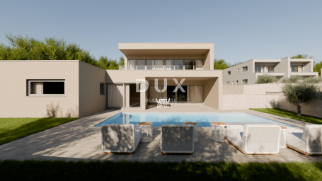 OTOK KRK, BRZAC - Iznimna samostojeća vila s bazenom od 50 m2