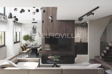 Zagreb, Nova ves, luskuzan trosoban stan, NKP 120 m2