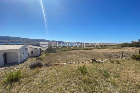 Pag, Zubovići, građevinsko zemljište 720 m2 na odličnoj lokaciji s predivnim pogledom