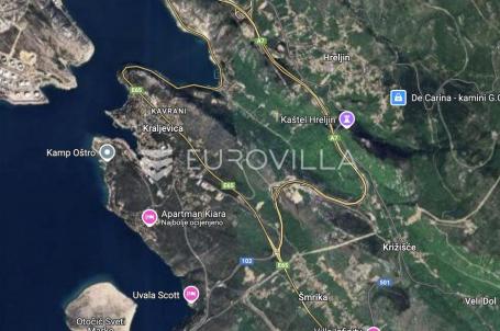Kraljevica, građevinski teren u centru za višestambenu gradnju