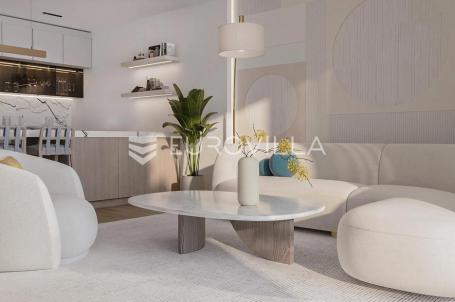 Rijeka, Kantrida, atraktivan trosoban stan NKP 102 m2 u novogradnji