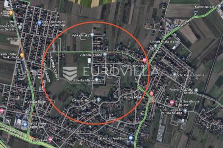 Velika Gorica, Velika Mlaka, građevinsko zemljište 2546 m2 unutar M zone