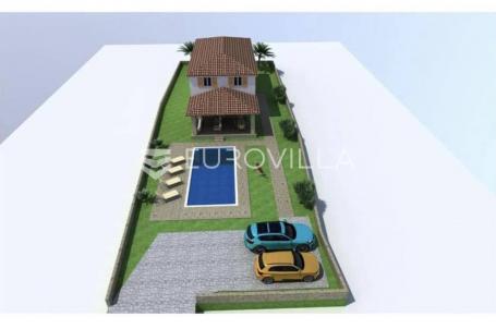 Istra, Barban - Građevinsko zemljište s projektom, NKP 784 m2
