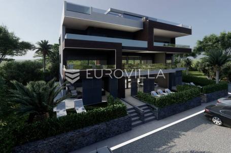 Zadar, Zaton, NOVOGRADNJA, luksuzan dvosoban stan s vrtom 76,41 m²